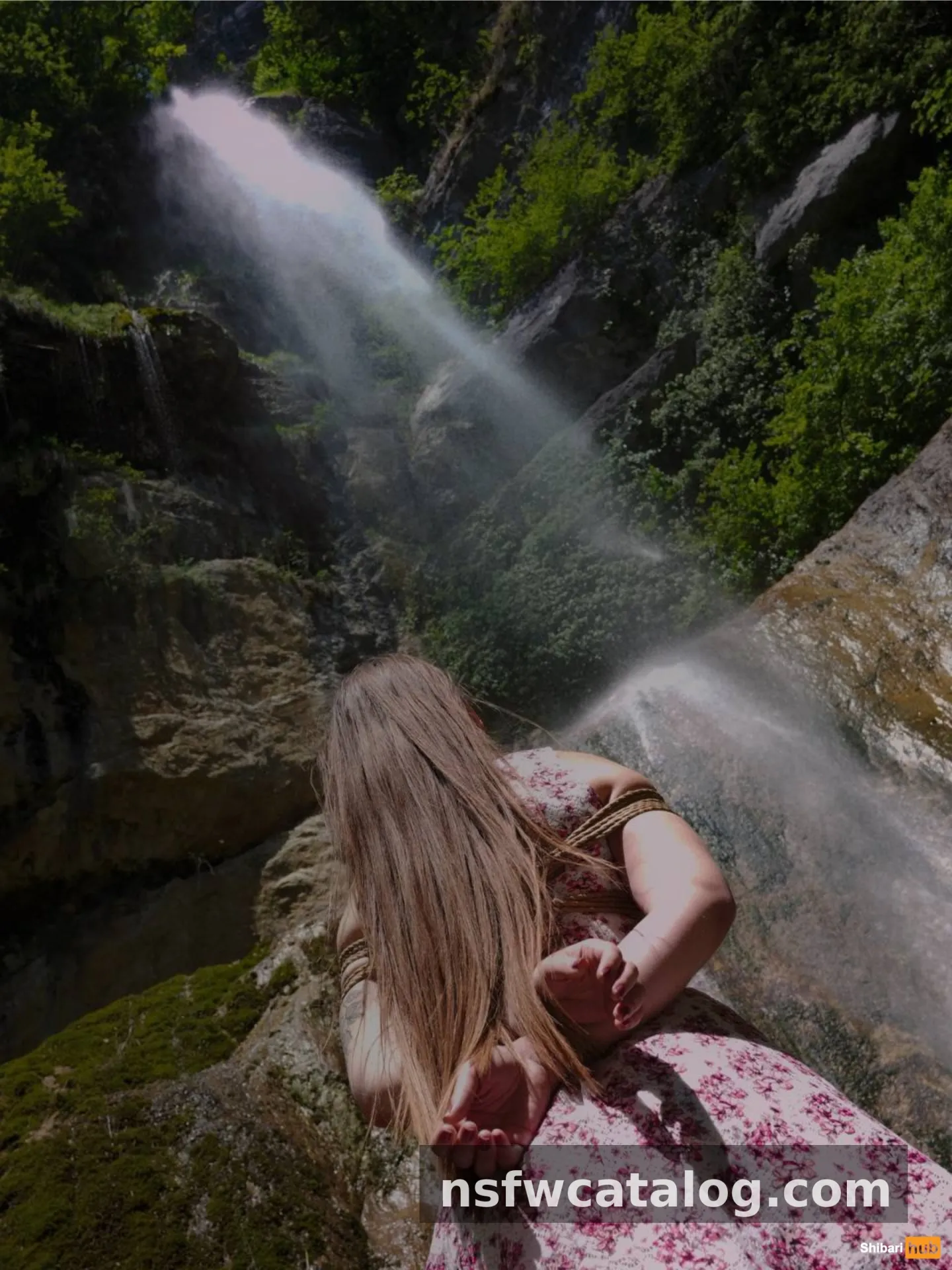 Kinky Unicorn — Sensual Shibari by the Waterfall