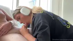 Sylvia Paige: Headphone BJ
