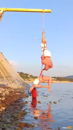 Sofia Ann — Sensual Shibari by the Sea
